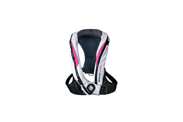 Baltic Athena 165N Automatisch reddingsvest met harnaswit-roze